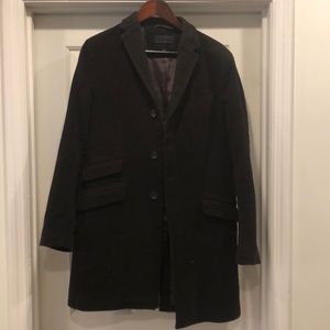 Dark brown coat